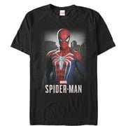 Men's Marvel Gamerverse Spider-Man Suit Graphic Tee Black 3X Large